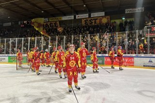Les joueurs du HC Sierre ont pris congé de leur public et de leur saison
